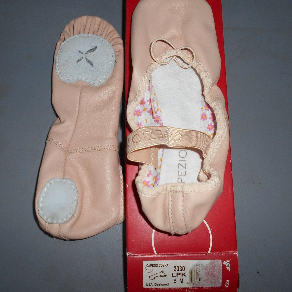 Capezio  Leather Ballet Shoes- NWT